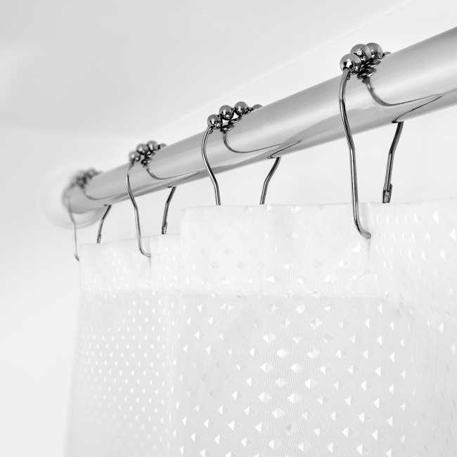 Какая палка для шторы в ванную будет лучшим выбором?