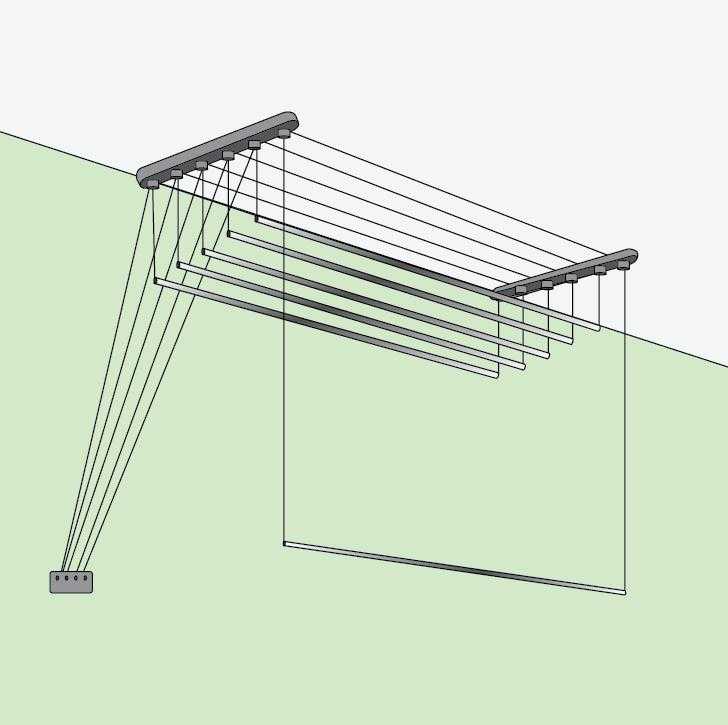 Сушилка для белья на балкон (39 фото): подвесная и потолочная сушилка, балконная вешалка, веревки для сушки