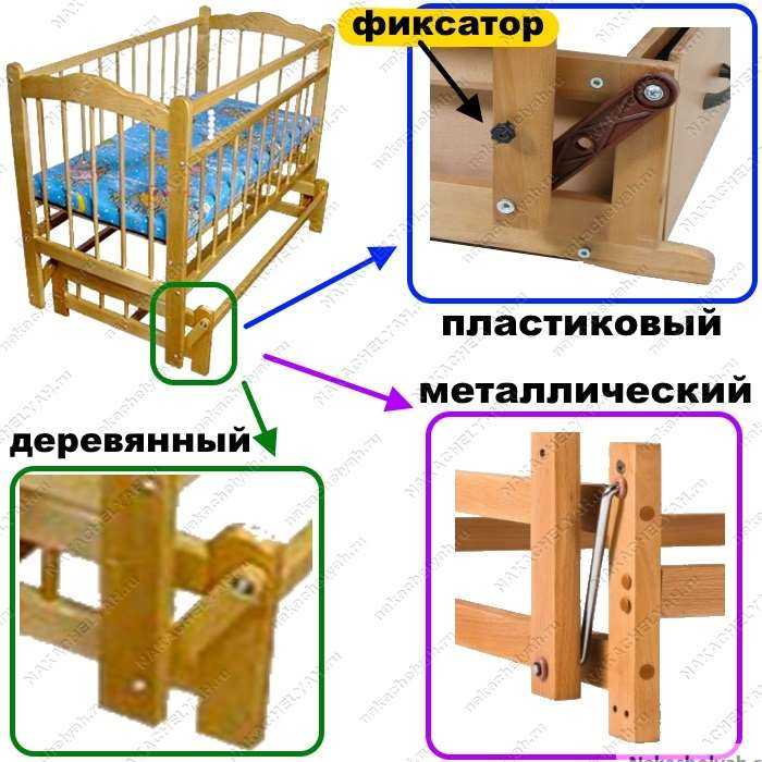 Рекомендации по сборке детской кроватки в зависимости от ее типа