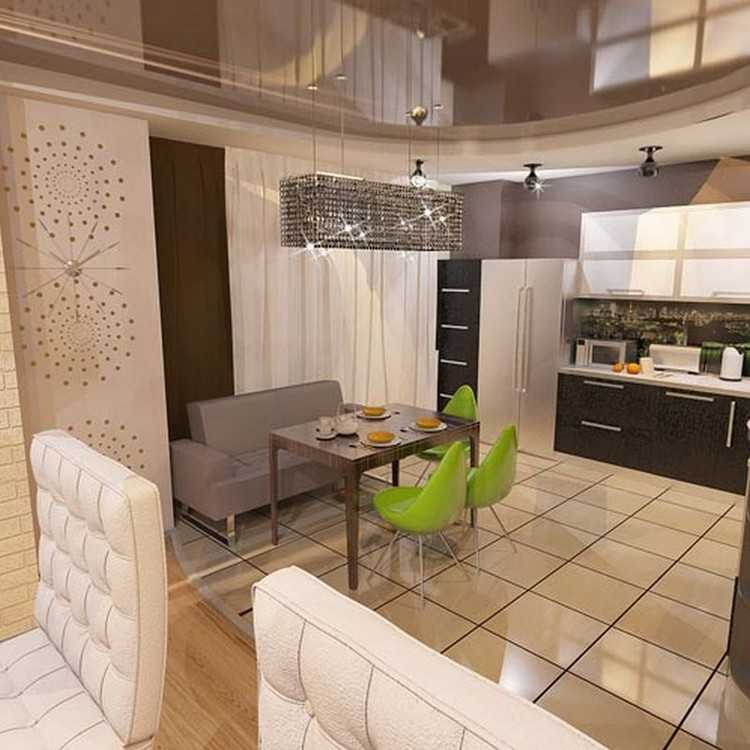 Дизайн-проекты кухни-гостиной: варианты планировки и способы зонирования