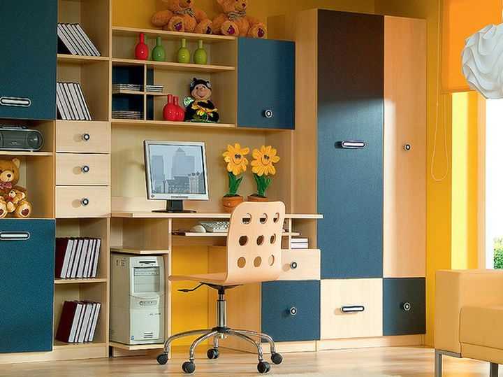 Разновидности мебели для маленькой комнаты, варианты размещения