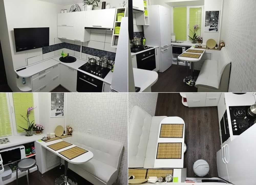 Кухня 6 кв. м. – как оборудовать и стильно оформить маленькую кухню? 130 фото идей и советов – строительный портал – strojka-gid.ru