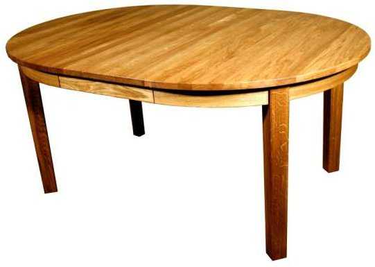 Размеры обеденных столов разных форм, советы по выбору мебели