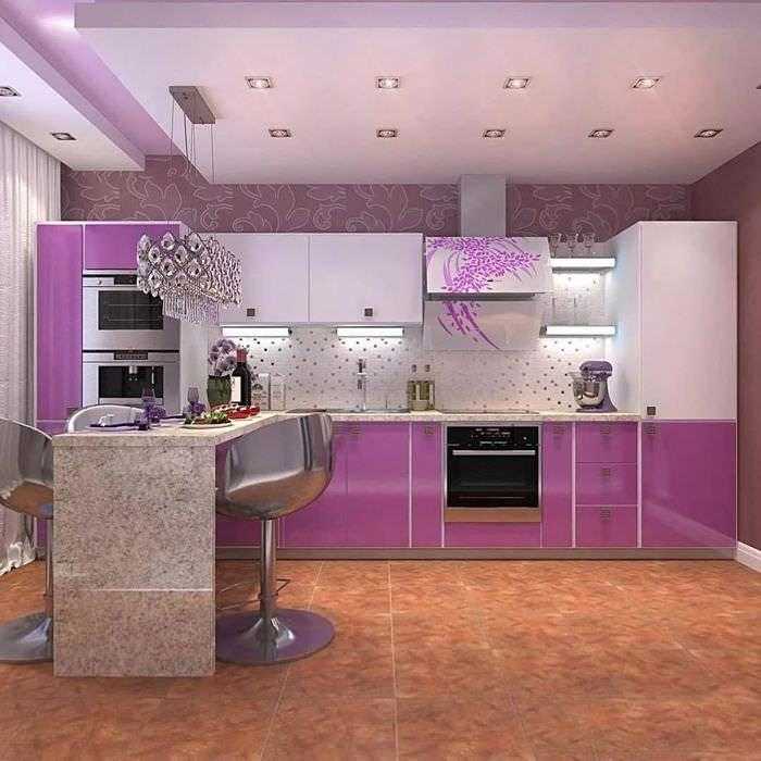 Цветовые решения для маленькой кухни (53 фото): светлые тона кухни в интерьере. особенности черно-белых и зеленых, серых, фиолетовых и других цветов в оформлении кухонь
