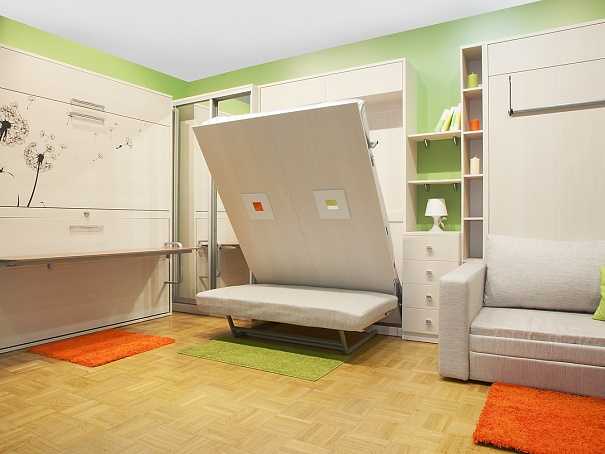Мебель для малогабаритной квартиры: обзор популярных моделей