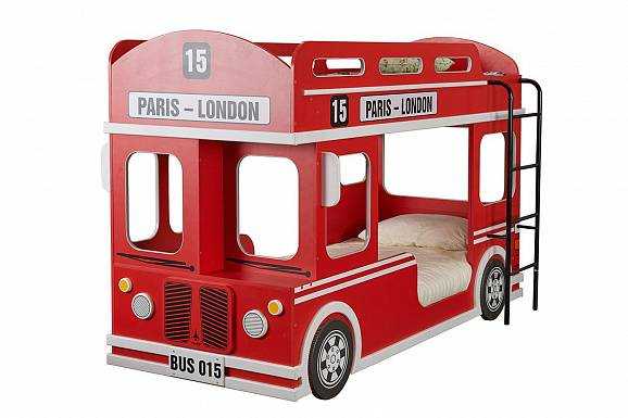 Двухъярусная кровать-автобус — двухэтажная кровать london bus