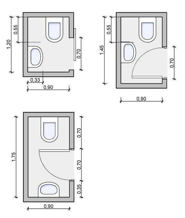Размер туалета в квартире. выбираем размер санузла | хитрости ремонта