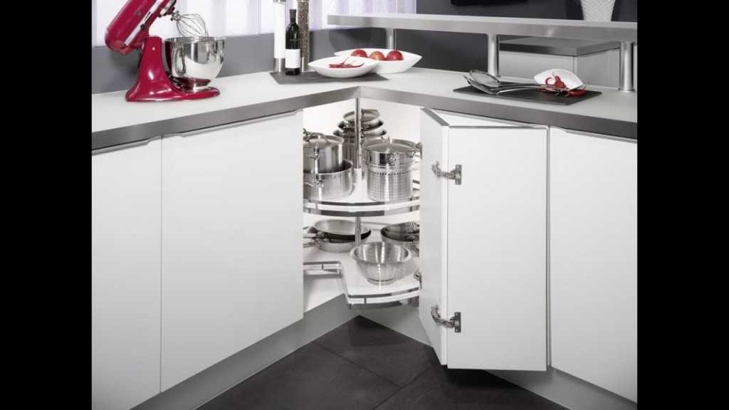 Размеры углового кухонного шкафа: виды гарнитуров для кухни, напольные шкафчики - верхний и нижний