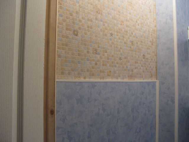 Панели для ванной комнаты под плитку – фото отделки