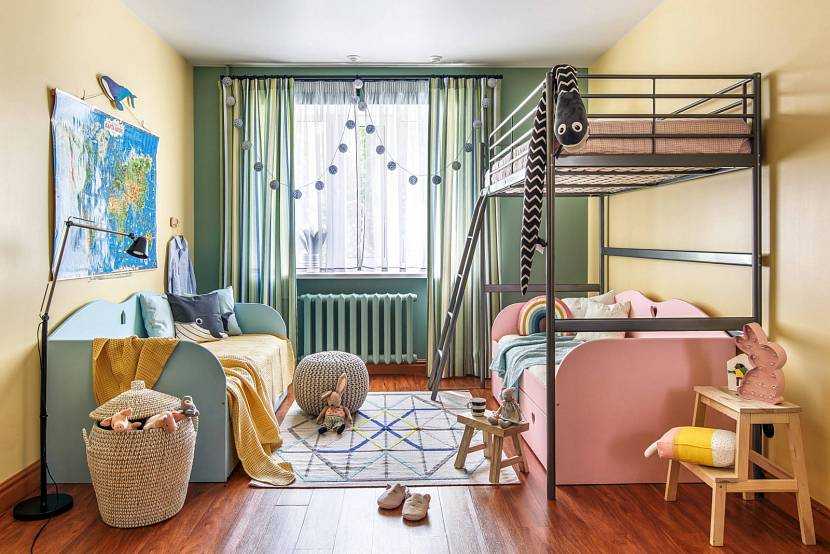 Кровать для троих детей (53 фото): детская для 3 детей в одной комнате