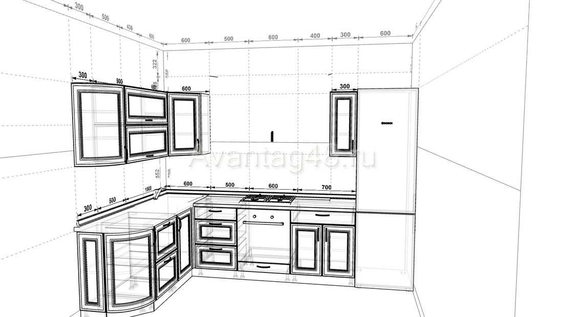 Размеры угловых кухонь (36 фото): выбор кухонного гарнитура для помещений 3-12 квадратных метров. как правильно рассчитать?