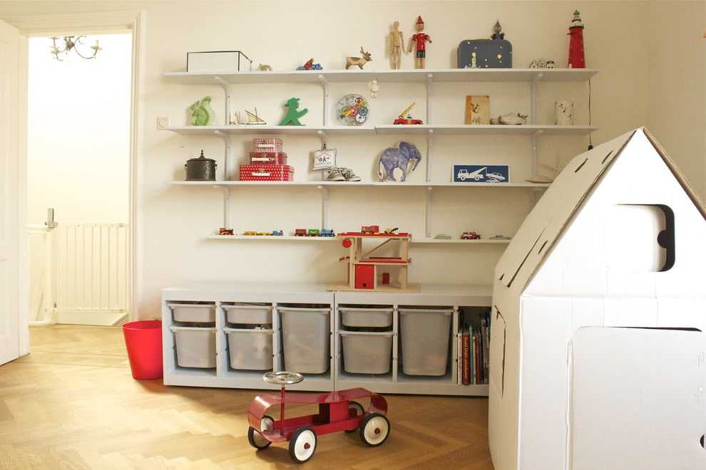 Шкафы для игрушек в детскую комнату: 90 ярких и практичных решений для вашего малыша