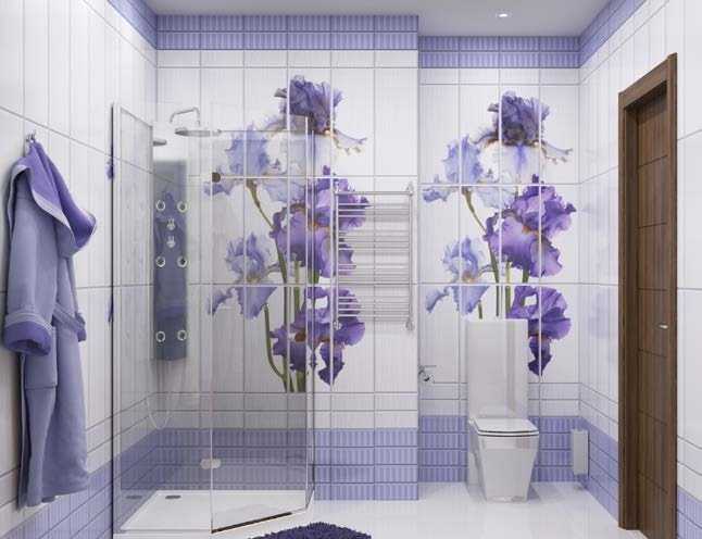 Пластиковые панели для ванной с 3d-рисунком ( 29 фото): пвх-панели с объемным эффектом для ванной комнаты, красивые примеры в интерьере