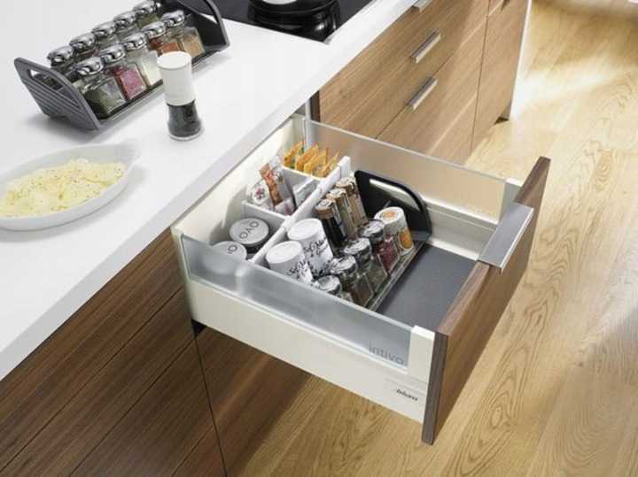 Выдвижные шкафы для кухни: корзины для кухонных шкафов, как правильно собрать выдвижные ящики