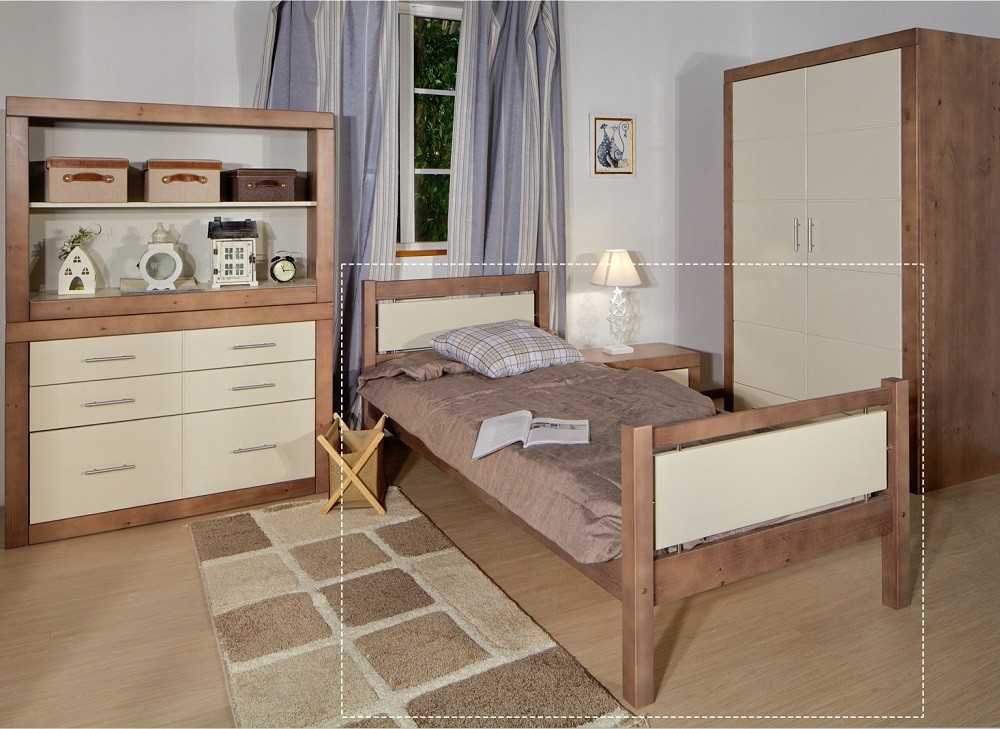 Купить детскую кровать из массива в москве не дорого - заказать кровать из массива дерева в интернет магазине мебели с доставкой