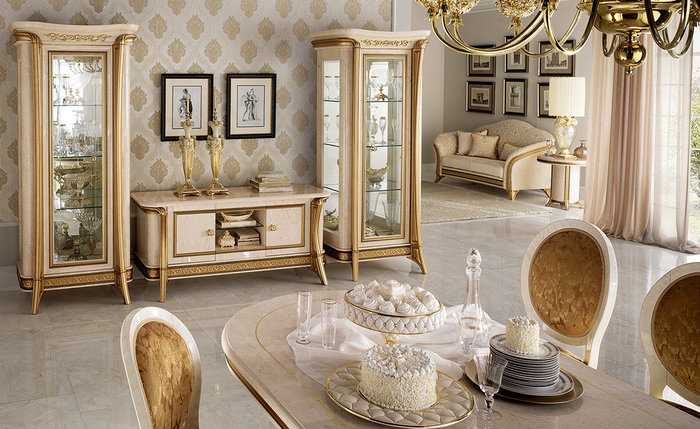 Мебель в итальянском стиле: обстановка в лучших традициях европейских мастеров
