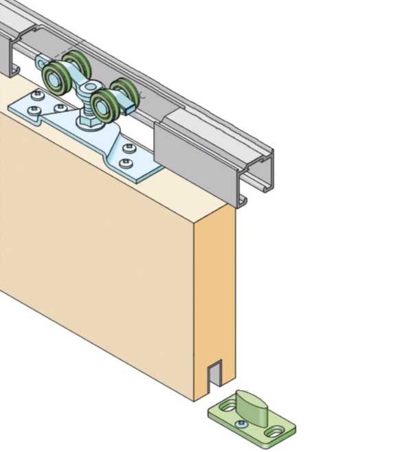 Механизмы для раздвижных дверей: как выбрать модели для компланарной подвесной системы раздвижения межкомнатных дверей