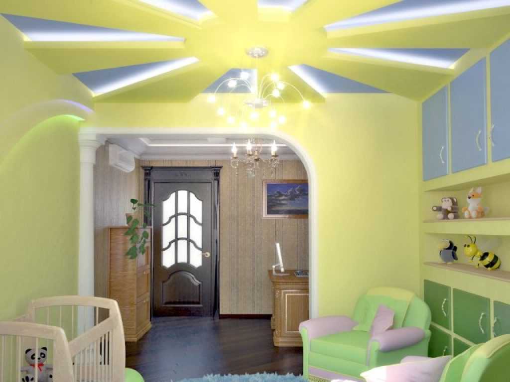 Натяжные потолки в детскую (119 фото): плюсы и минусы, в комнату для девочек, стоит ли делать в спальне ребенка