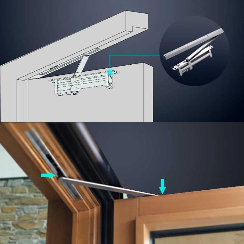 Дверной доводчик со скользящей тягой: как выбрать устройство для дверей? как установить накладной механизм с каналом?