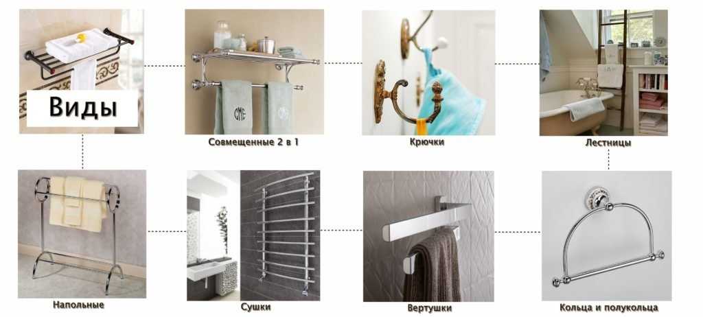 Полотенцедержатели для ванной (57 фото): напольные и настенные, белые, черные и поворотные в интерьере