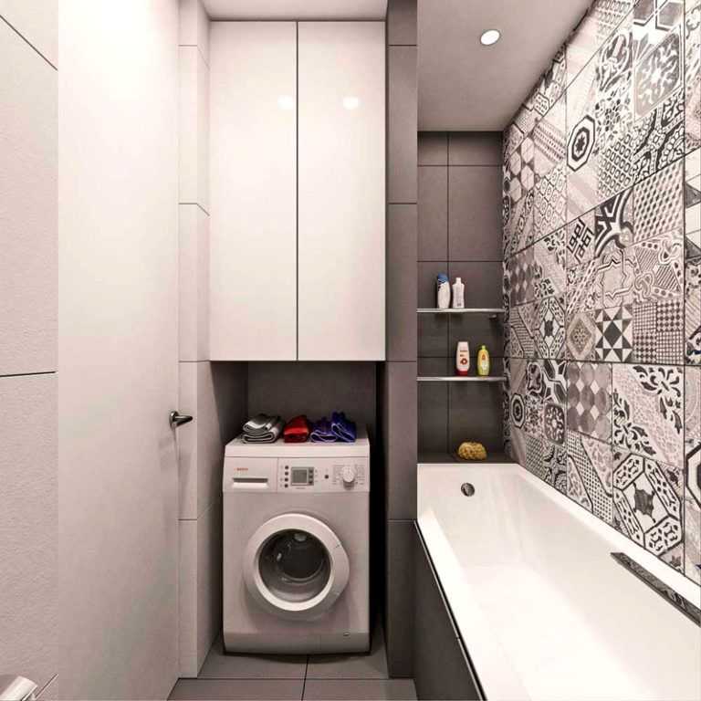 Дизайн ванной комнаты 3,5 кв. м