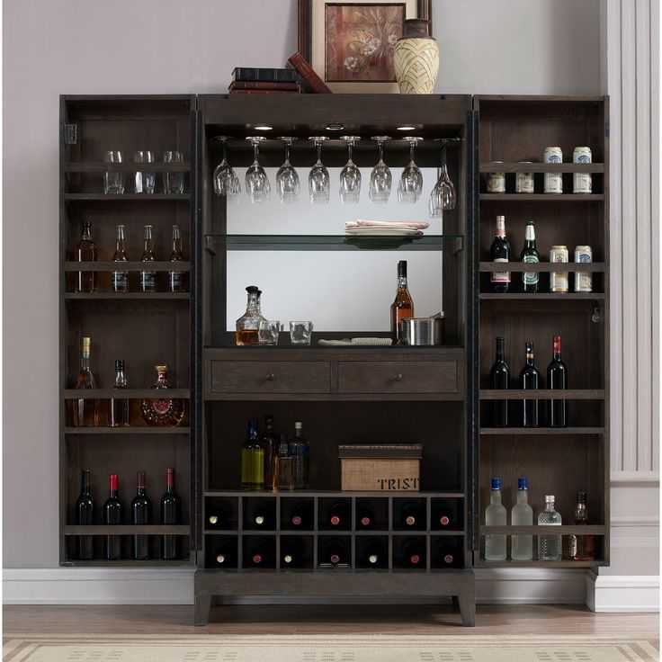 Шкаф для алкоголя: мини бар для дома