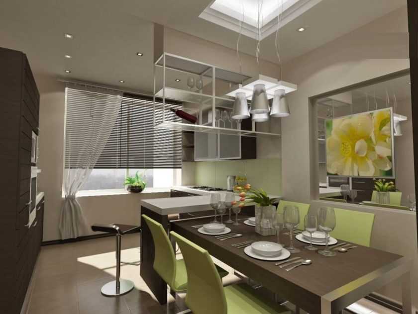 Кухня-гостиная 13 кв. м (37 фото): дизайн, примеры планировки с диваном