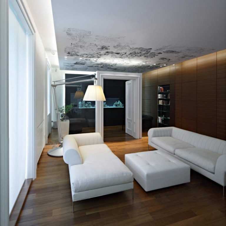 Натяжные потолки для зала в квартире (85 фото): виды современных покрытий, красивый дизайн гостиной 18 кв. м, идеи — 2020
