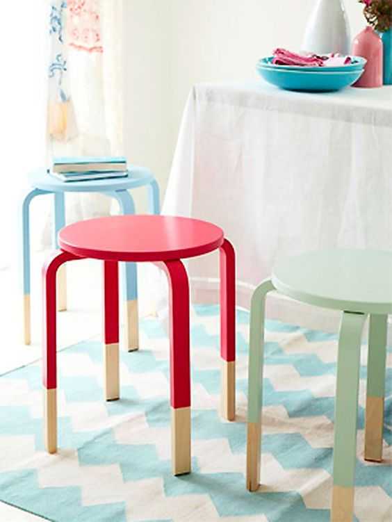 Табуреты и стулья икеа для кухни: табуретка-стремянка, деревянная, белый стульчик от ikea, ренесми, цена, каталог, фото