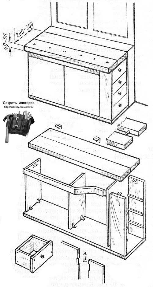 Компьютерный стол на балконе — модели и требования к помещению