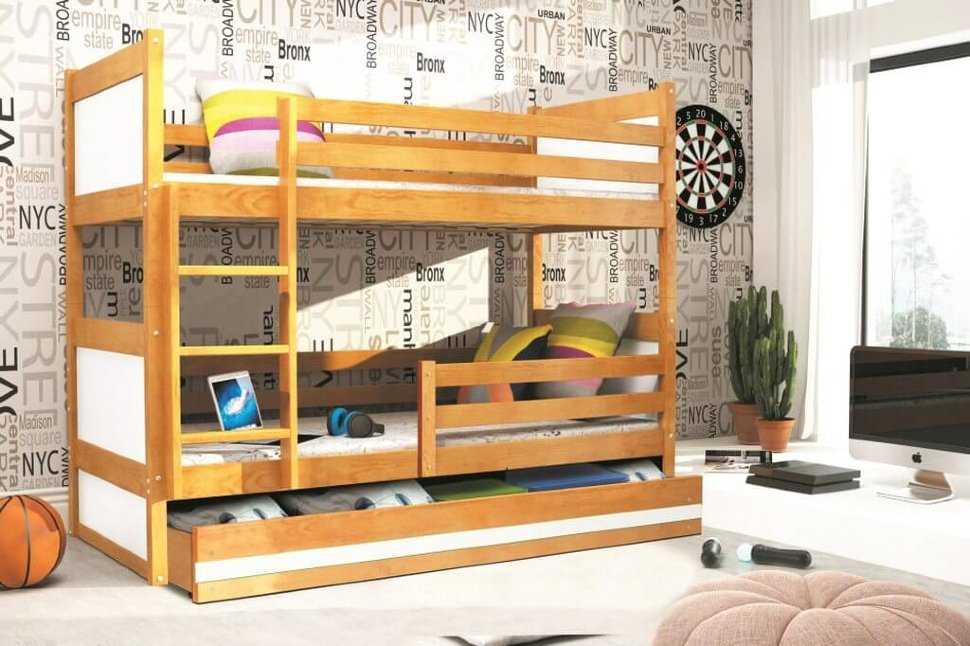 Что представляет двухъярусная детская кровать-трансформер Какие существуют модели для малогабаритных квартир для двоих детей Особенности данного вида мебели, преимущества и недостатки таких кроватей, будут рассмотрены в данной статье