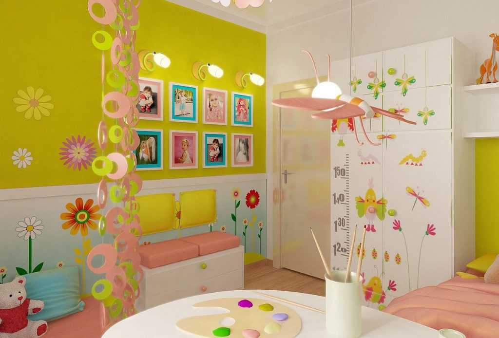 Декор для детской своими руками: декорирование стен и пола, создание подделок для украшения комнаты