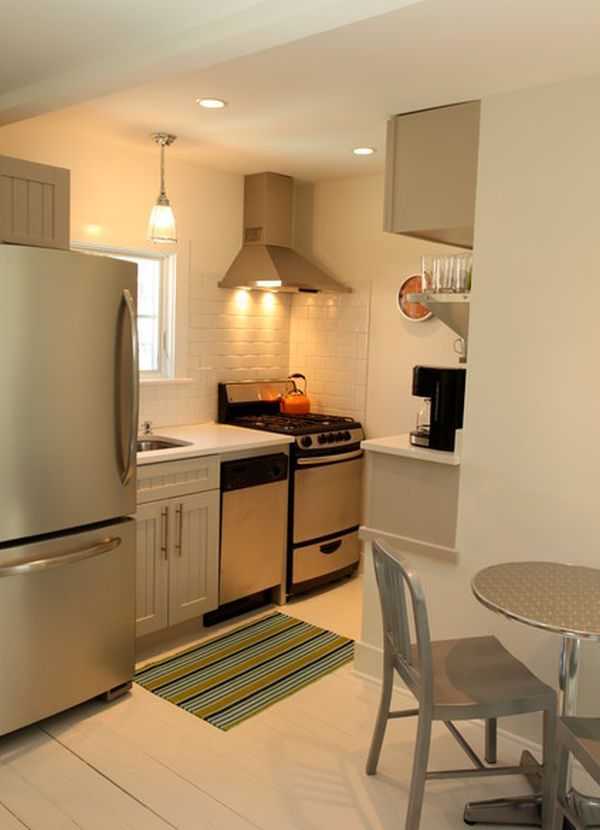 Рабочая зона на кухне (49 фото): высота поверхности стола с выдвижными ящиками, его размер и дизайн, организация кухонной рабочей зоны