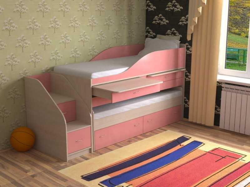 Детская мебель для сна от 3 лет