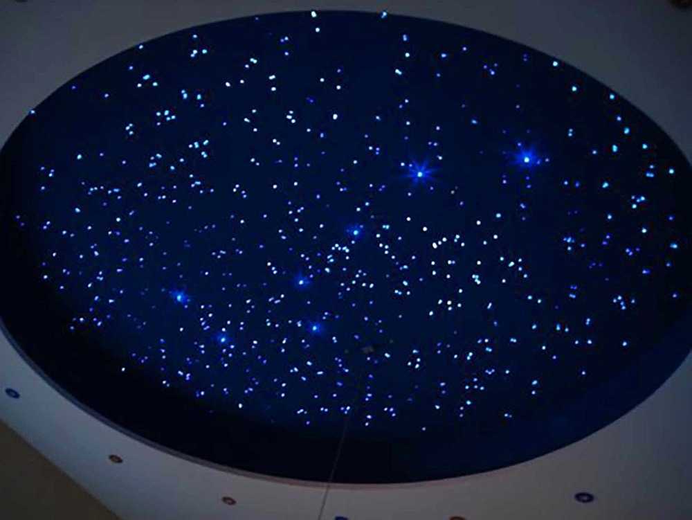 Натяжной потолок с эффектом «зведное небо»: как это смотрится и где их лучше устанавливать?