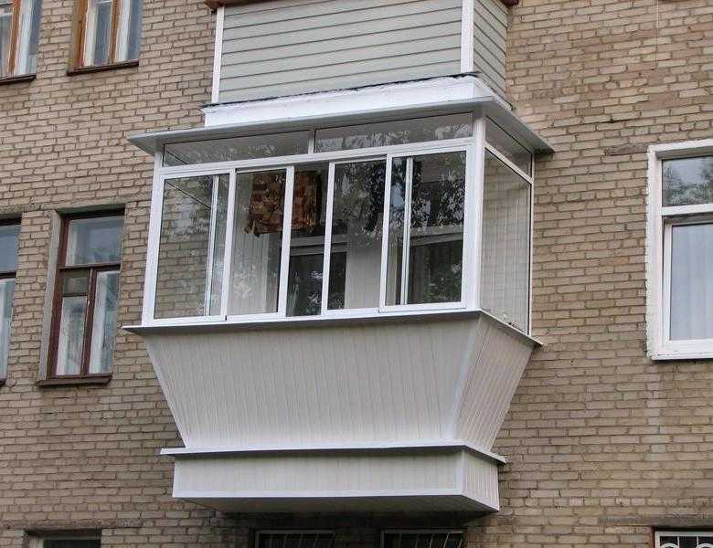 2 способа сделать балкон с выносом — по подоконнику и основанию плиты