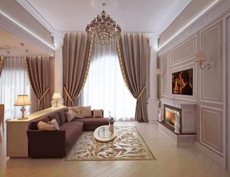Гостиная прованс - как правильно выбрать шторы, обои, мебель?