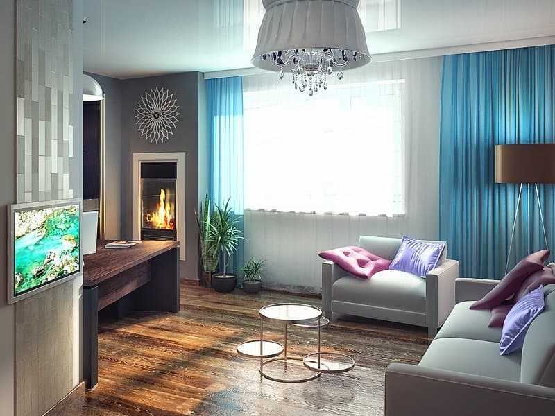 70+ красивых идей дизайна узкой гостиной (фото)