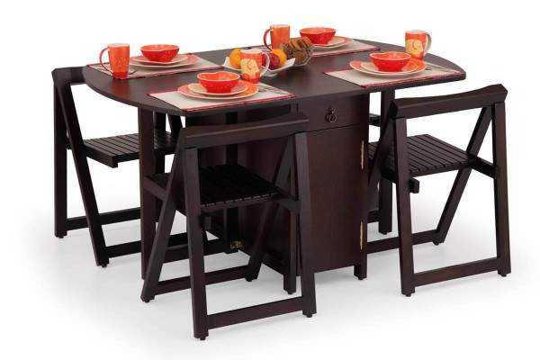 Откидной стол на кухню: особенности пристенных складных полукруглых и других моделей, плюсы и минусы подвесных кухонных столов для маленькой кухни