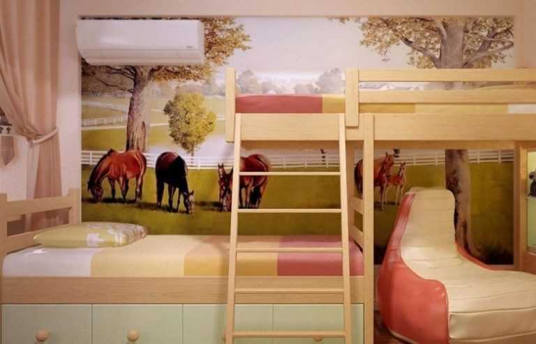 15 лучших вариантов детской комнаты с двухъярусной кроватью
