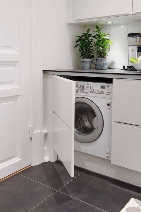 Шкаф для стиральной машины в ванную комнату — как выбрать, разновидности