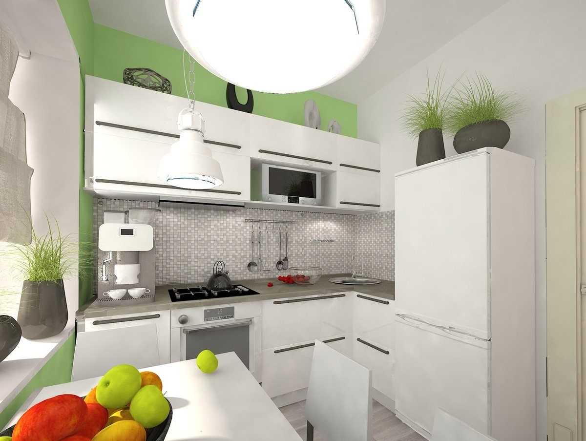 Кухня дизайн 21 кв м фото