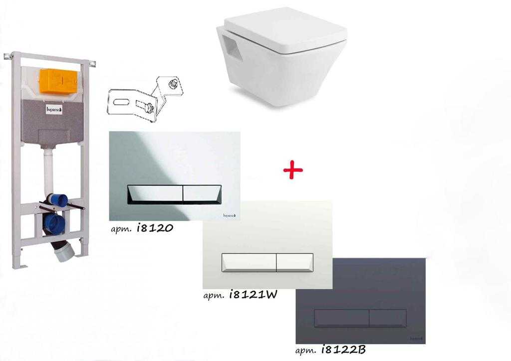 Инсталляция подвесная для туалета wisa: инструкция по установке и ремонту унитаза, как снять кнопку, отзывы владельцев