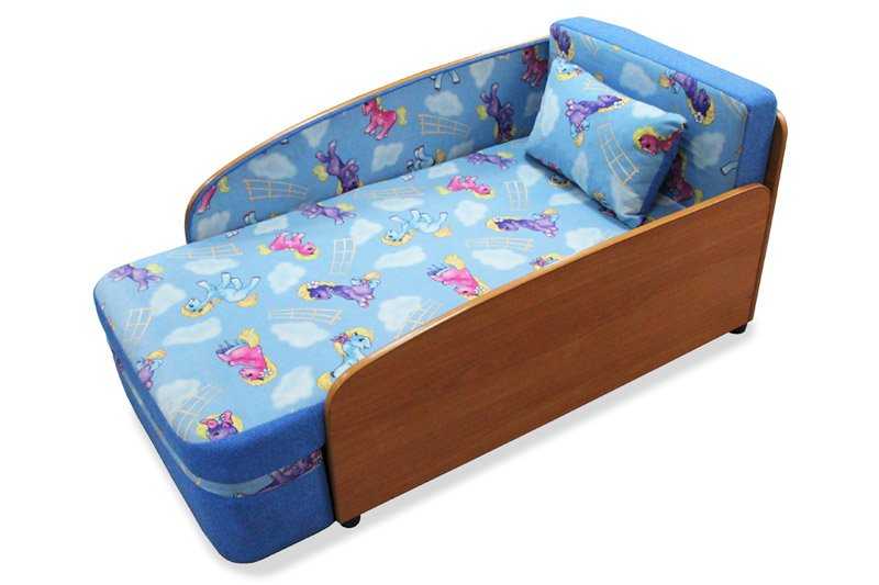 Детский диван-кушетка: диван-кушетка раскладной с бортиками для ребенка 3 лет. модель раздвижная в длину