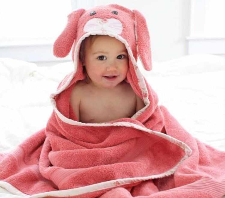 Детские полотенца с капюшоном: какие лучше, для новорожденных обзор моделей