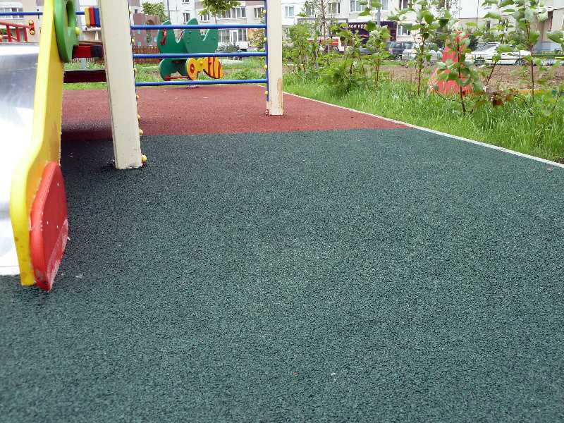 Критерии выбора резинового покрытия для детских площадок