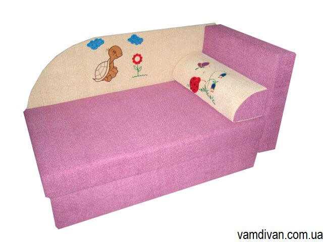 Детский диван-кровать с бортиками