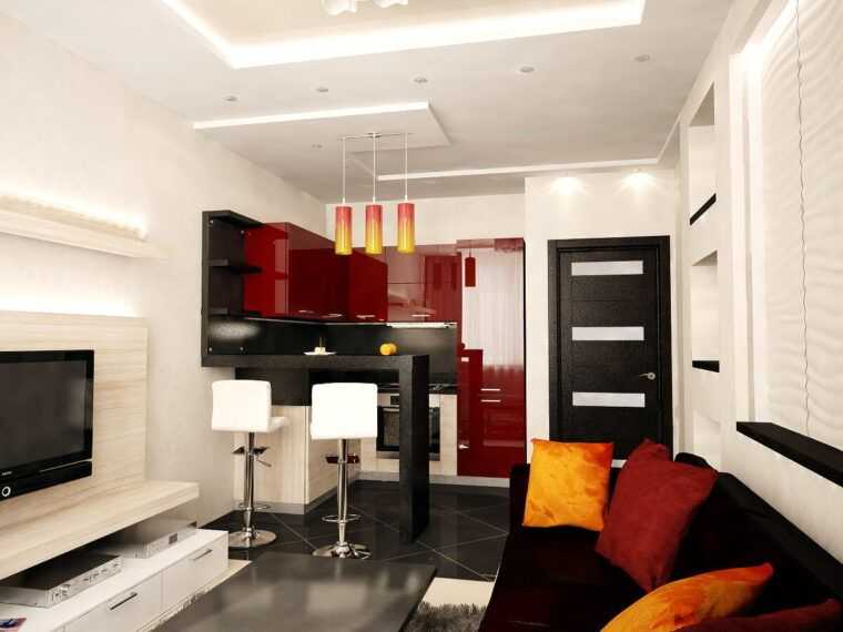 Дизайн гостиной 16 кв. м: обустройство и зонирование пространства