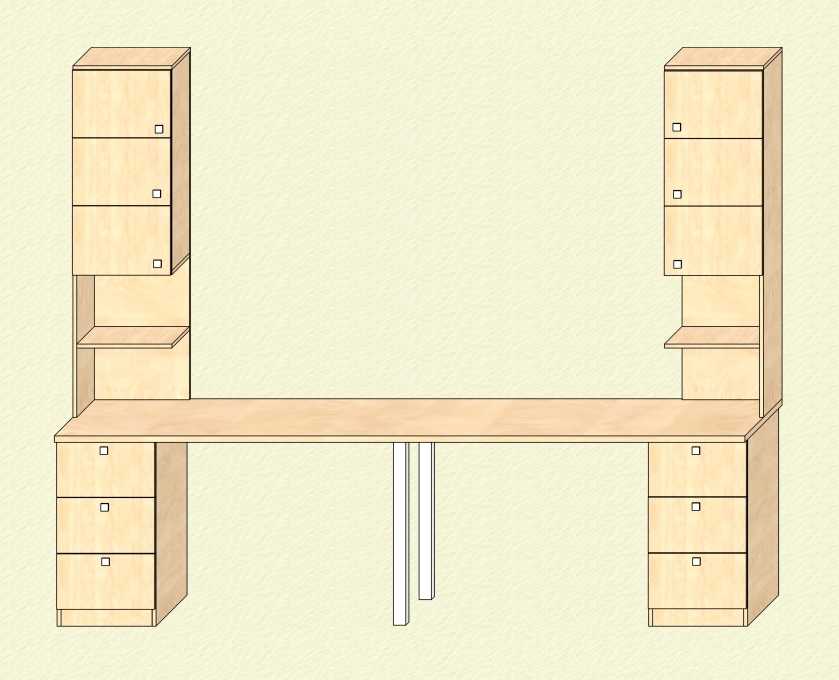 Конфигурации письменного стола для двоих детей, критерии выбора