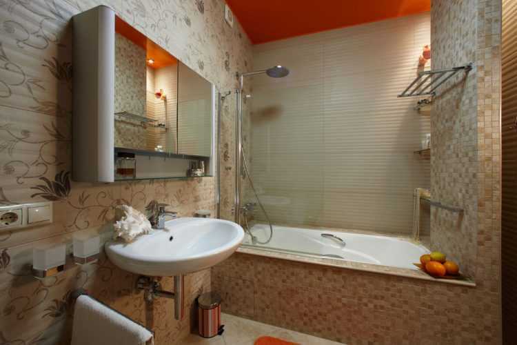 Интерьер ванной комнаты: правила отделки, выбор материалов и варианты дизайна (105 фото)